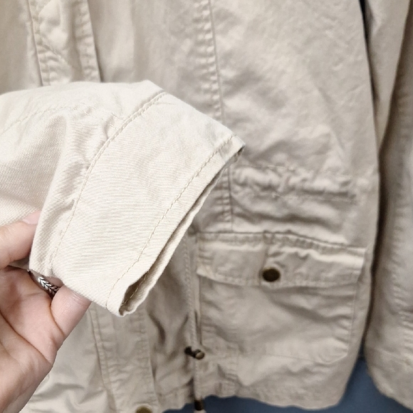 Rue21 Beige Hooded Jacket - Picture 3 of 5